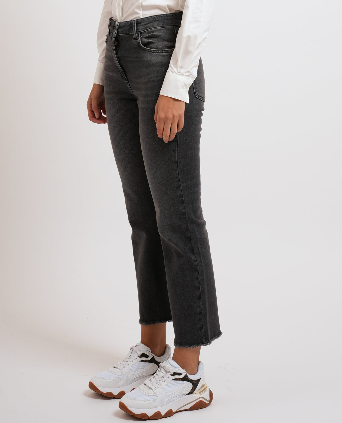 Jeans mini-flare fit donna Pennyblack 