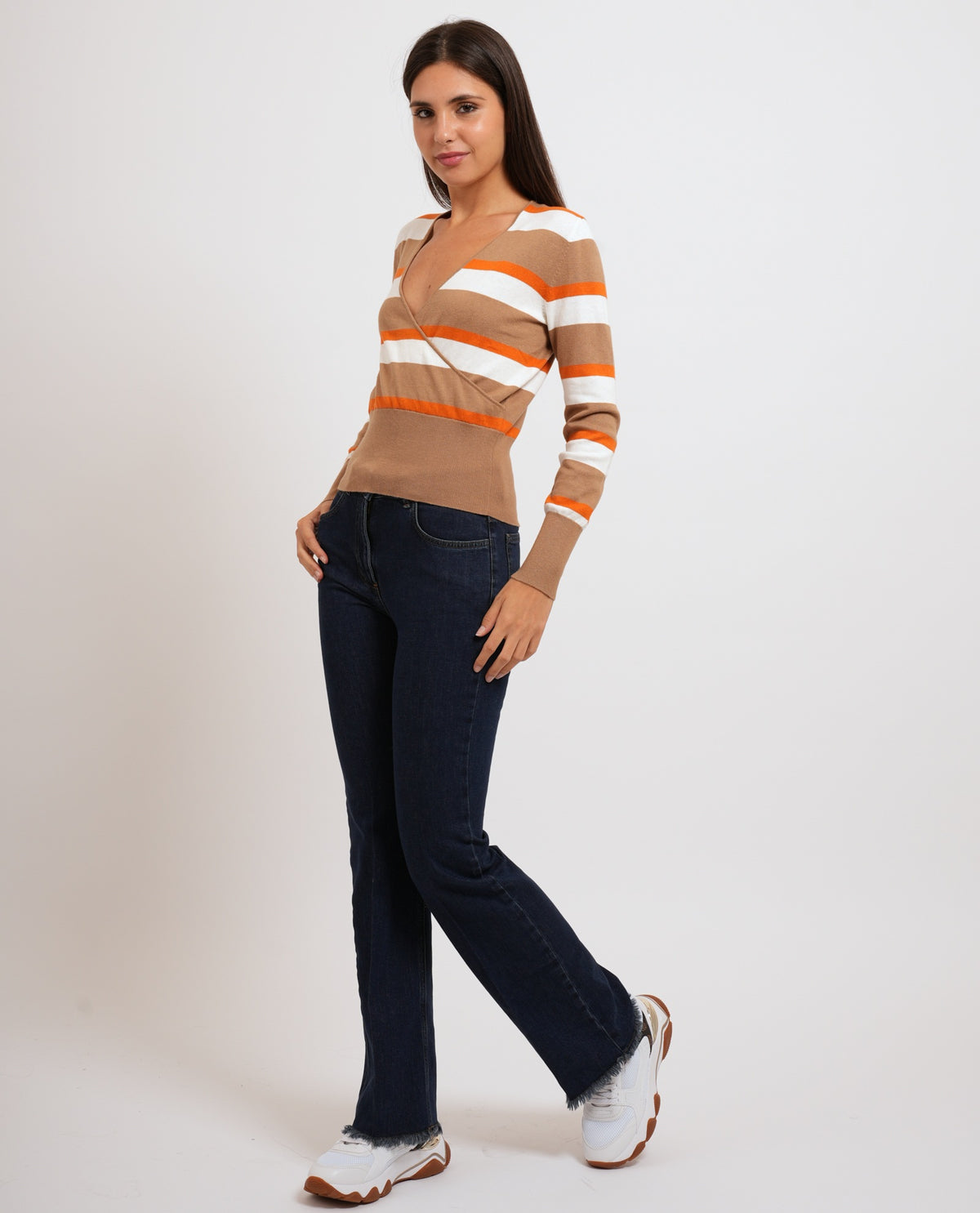 Maglia donna Pennyblack con ampia scollatura 