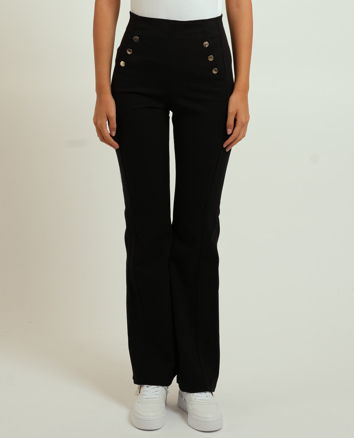 Pantaloni donna Pennyblack con bottoni 