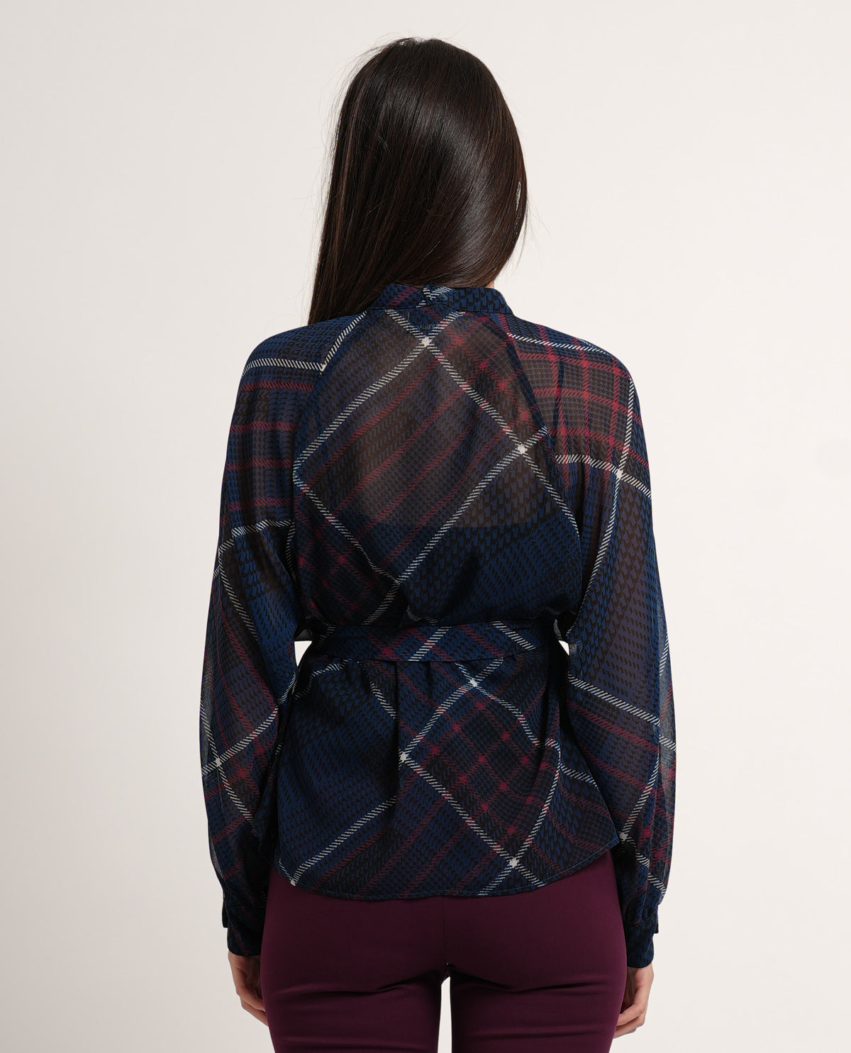 Camicia donna Pennyblack con bottone al collo 
