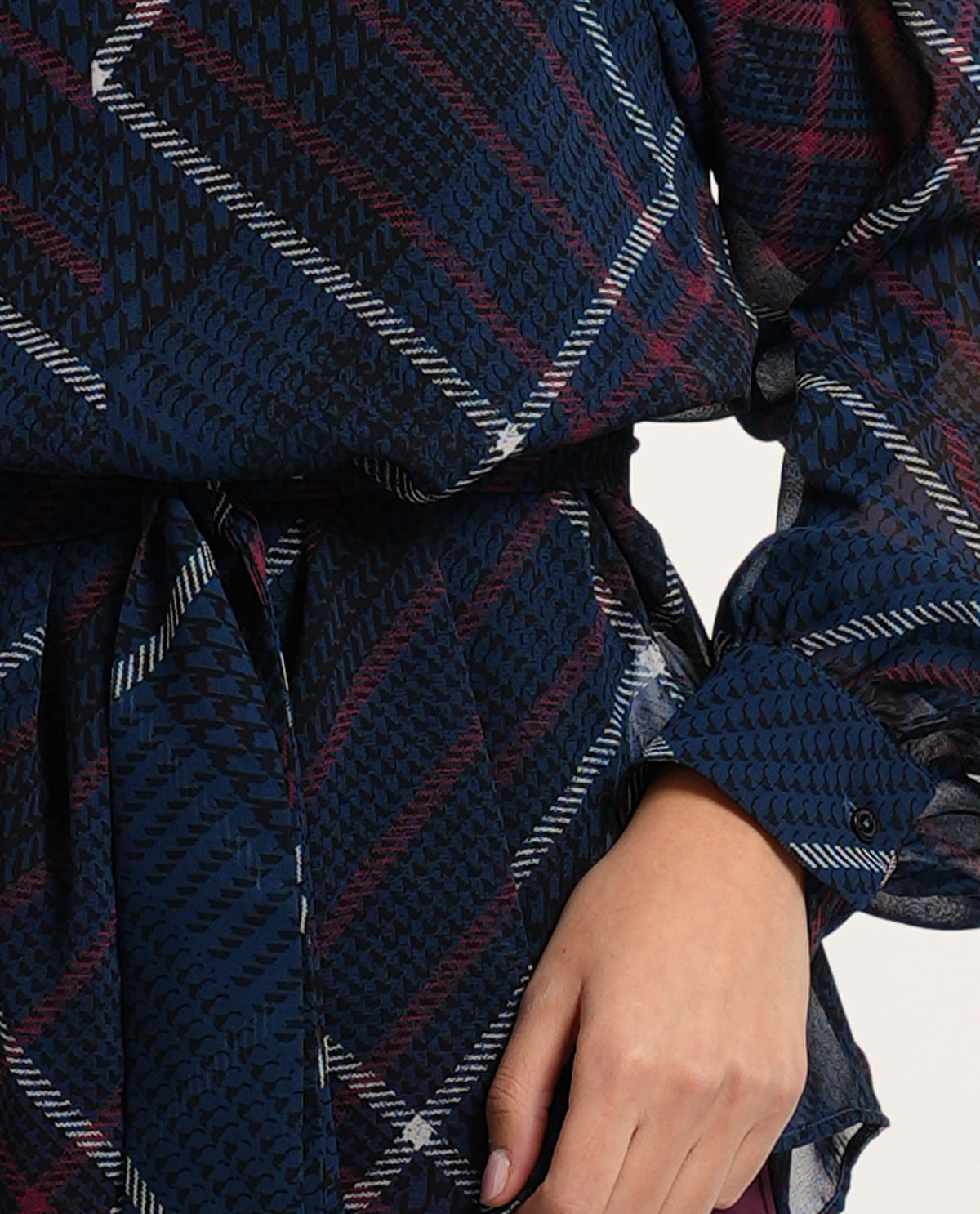 Camicia donna Pennyblack con bottone al collo 