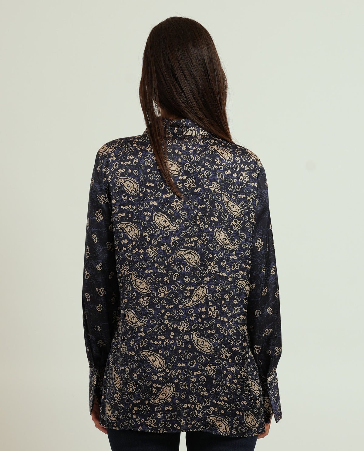 Camicia in raso a fantasia donna Pennyblack 