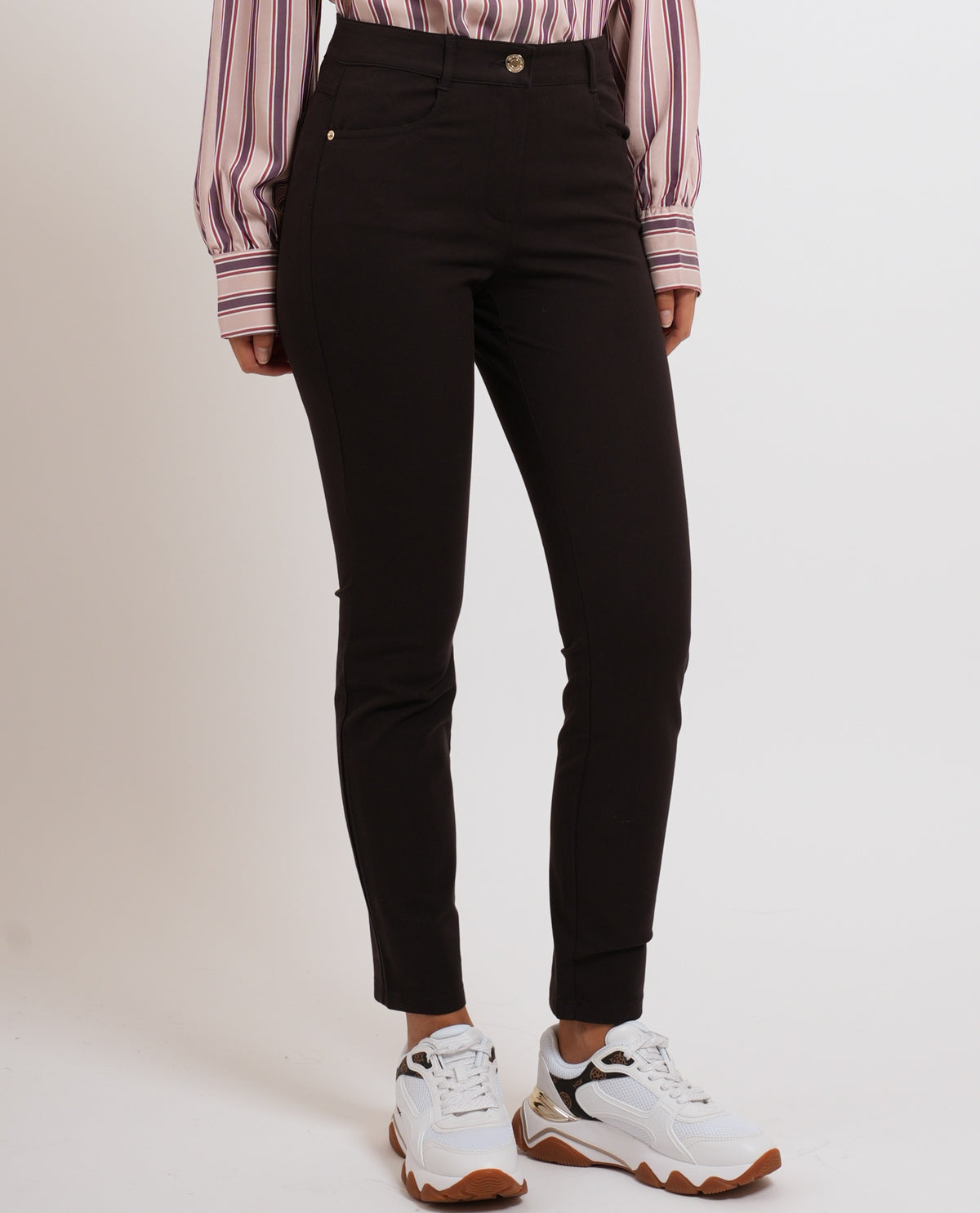 Pantaloni slim fit donna Pennyblack 