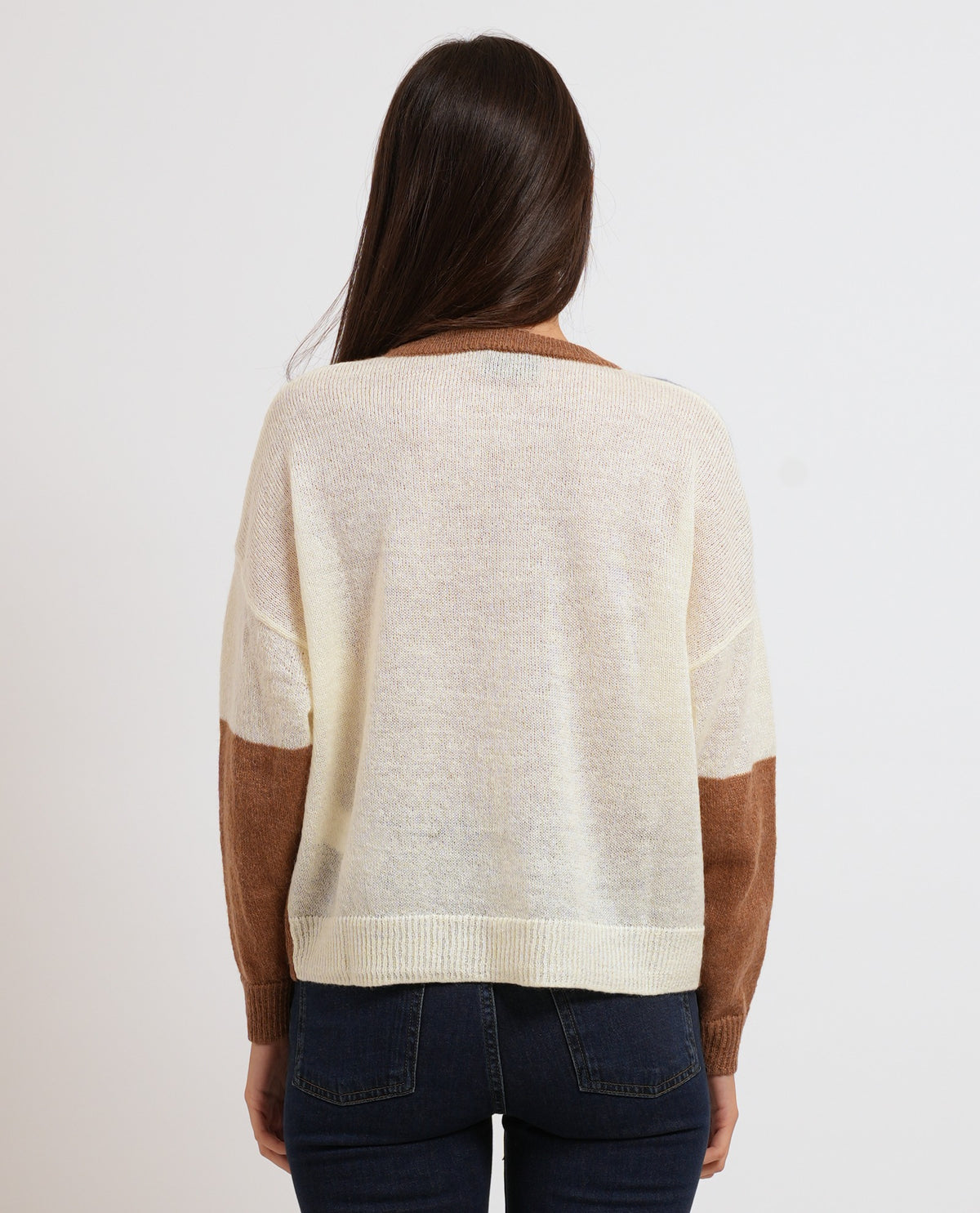 Maglione donna Pennyblack color block 