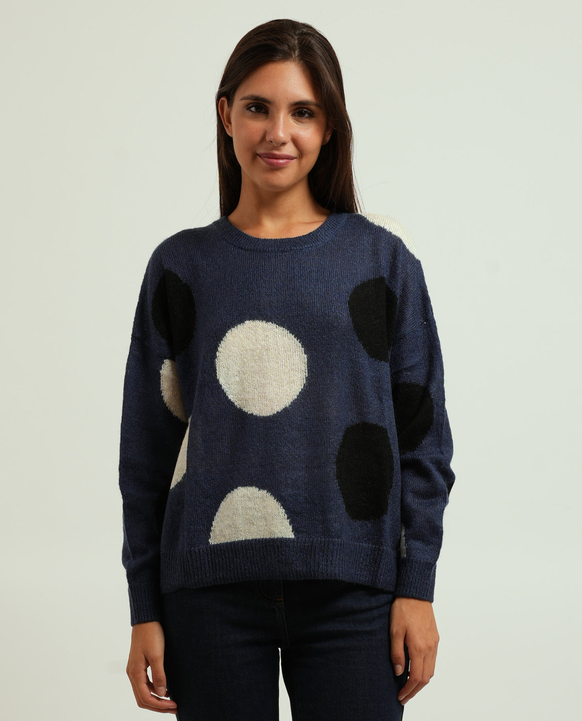 Maglione donna Pennyblack a intarso 