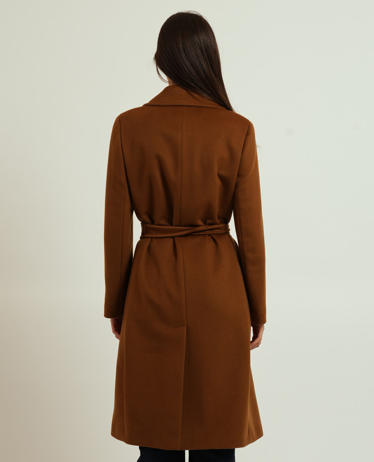 Cappotto lungo Pennyblack donna in drap lana 
