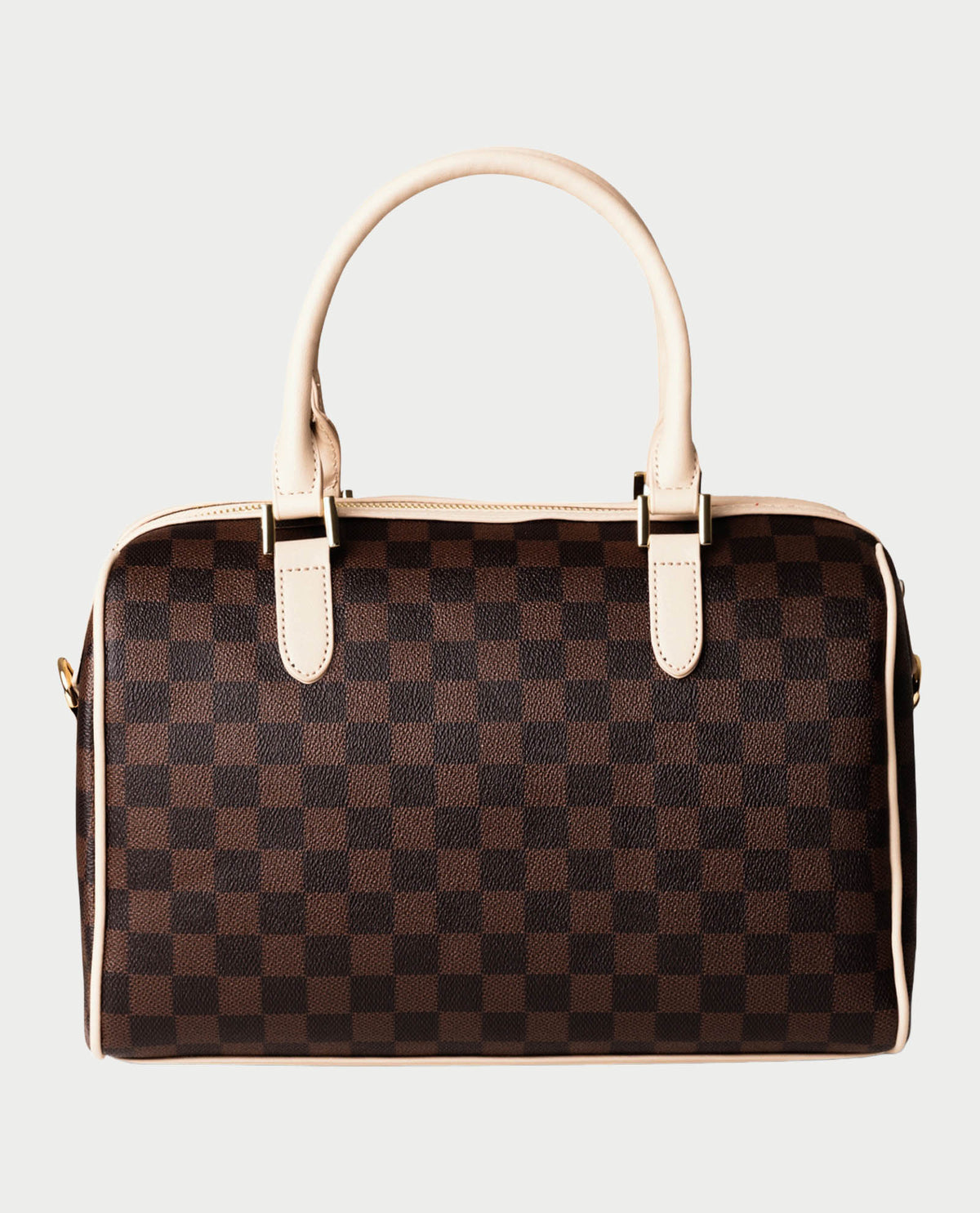 Borsa donna R372 con zip e logo 