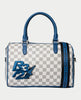 Women's bag R372 with zip and logo