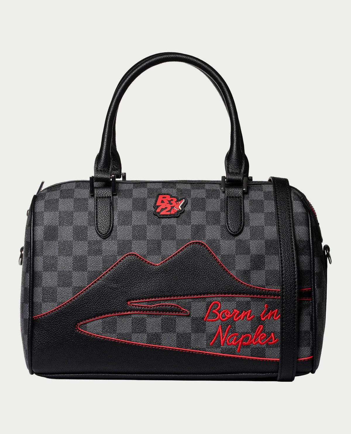 Borsa a bauletto R372 donna con tracolla 