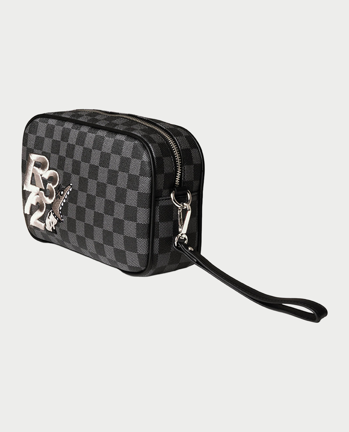 Pochette R372 con tasca posteriore e tracolla 