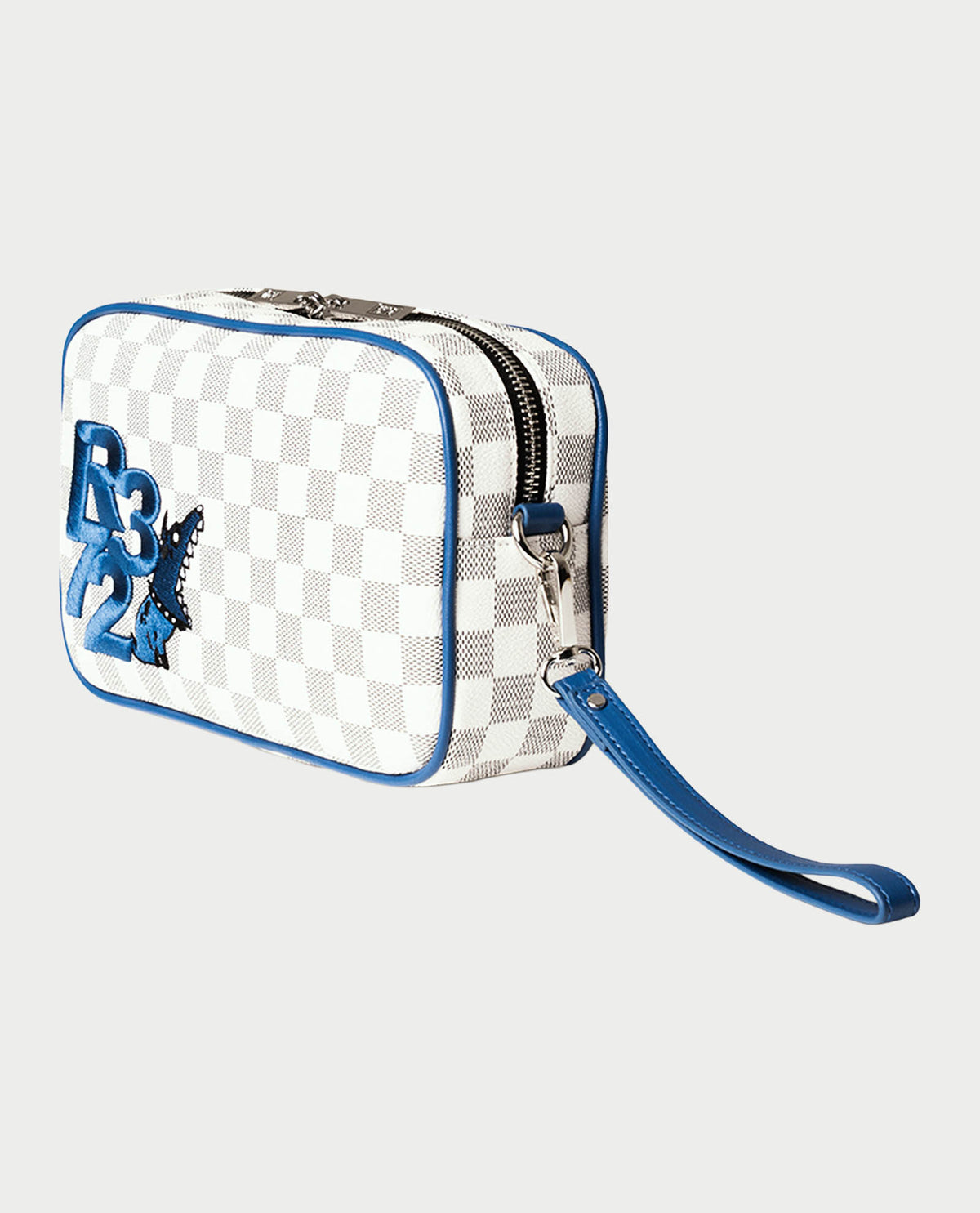 Pochette R372 con tasca posteriore e tracolla 