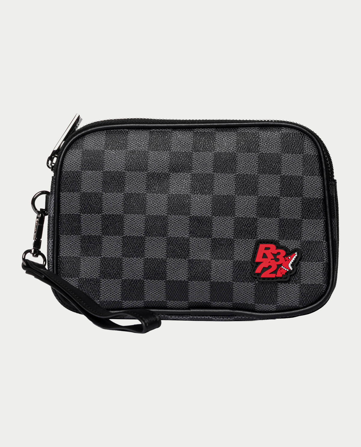 Borsa R372 con doppia zip 