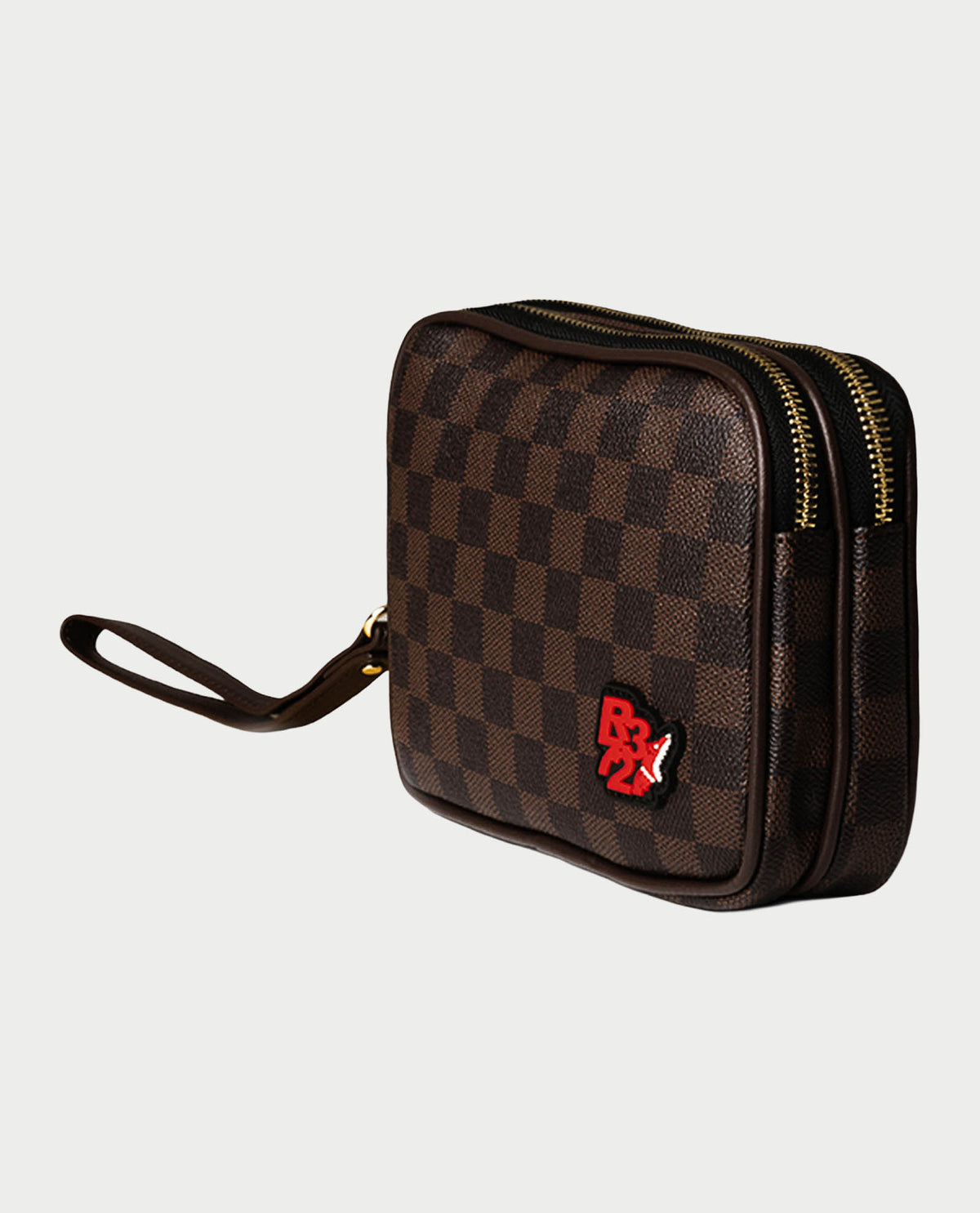 Borsa R372 con doppia zip 