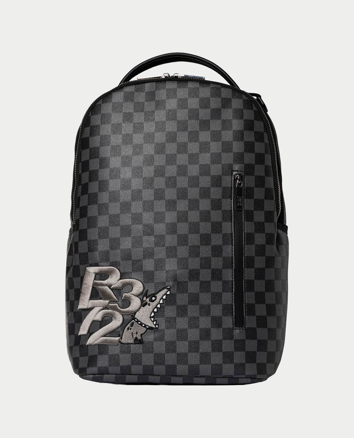 Zaino uomo R372 con taschino frontale con zip 