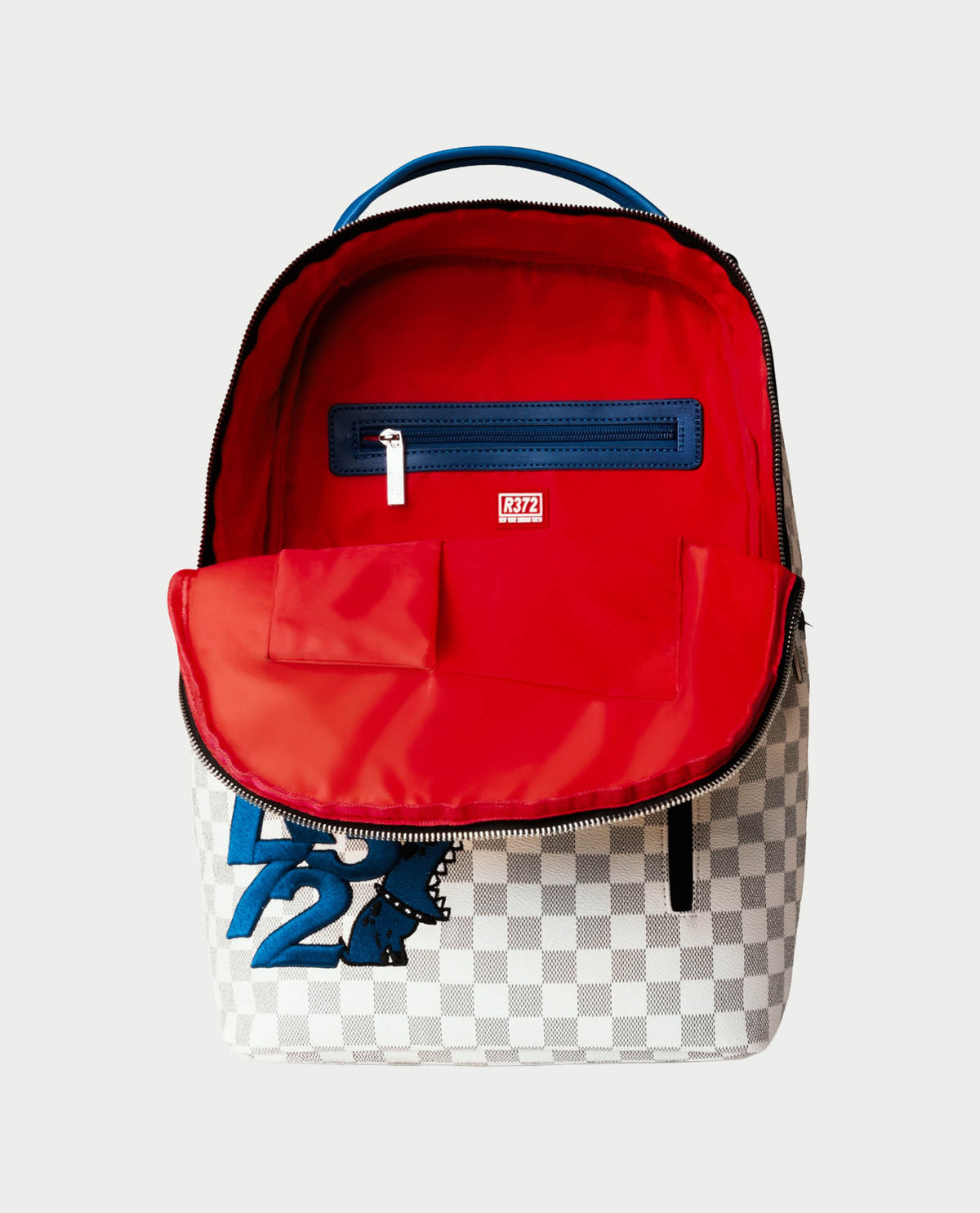 Zaino uomo R372 con taschino frontale con zip 