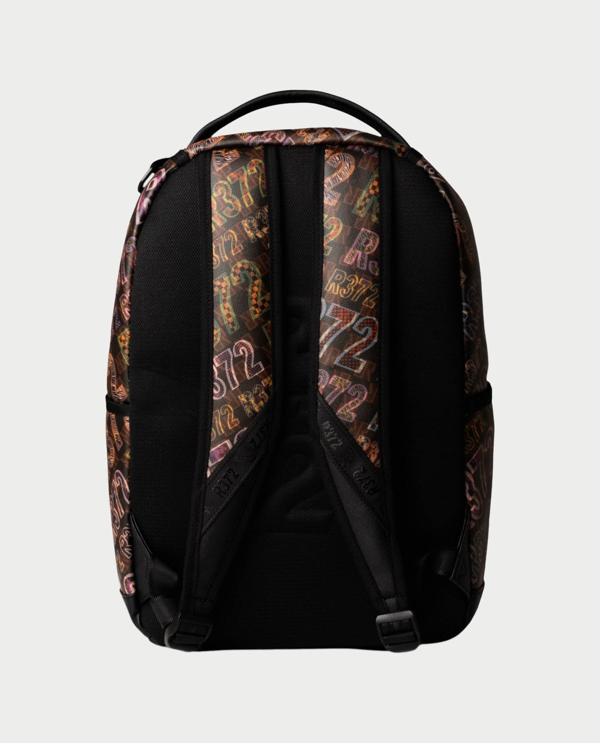 Zaino uomo R372 con logo all-over 