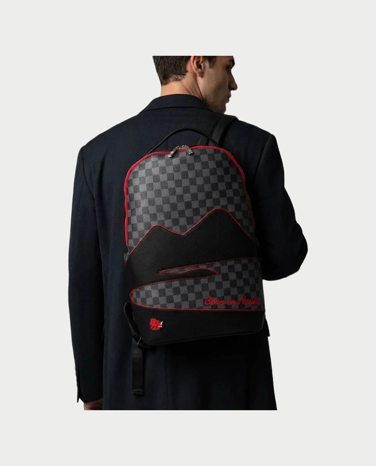 Zaino uomo R372 con doppio cursore 
