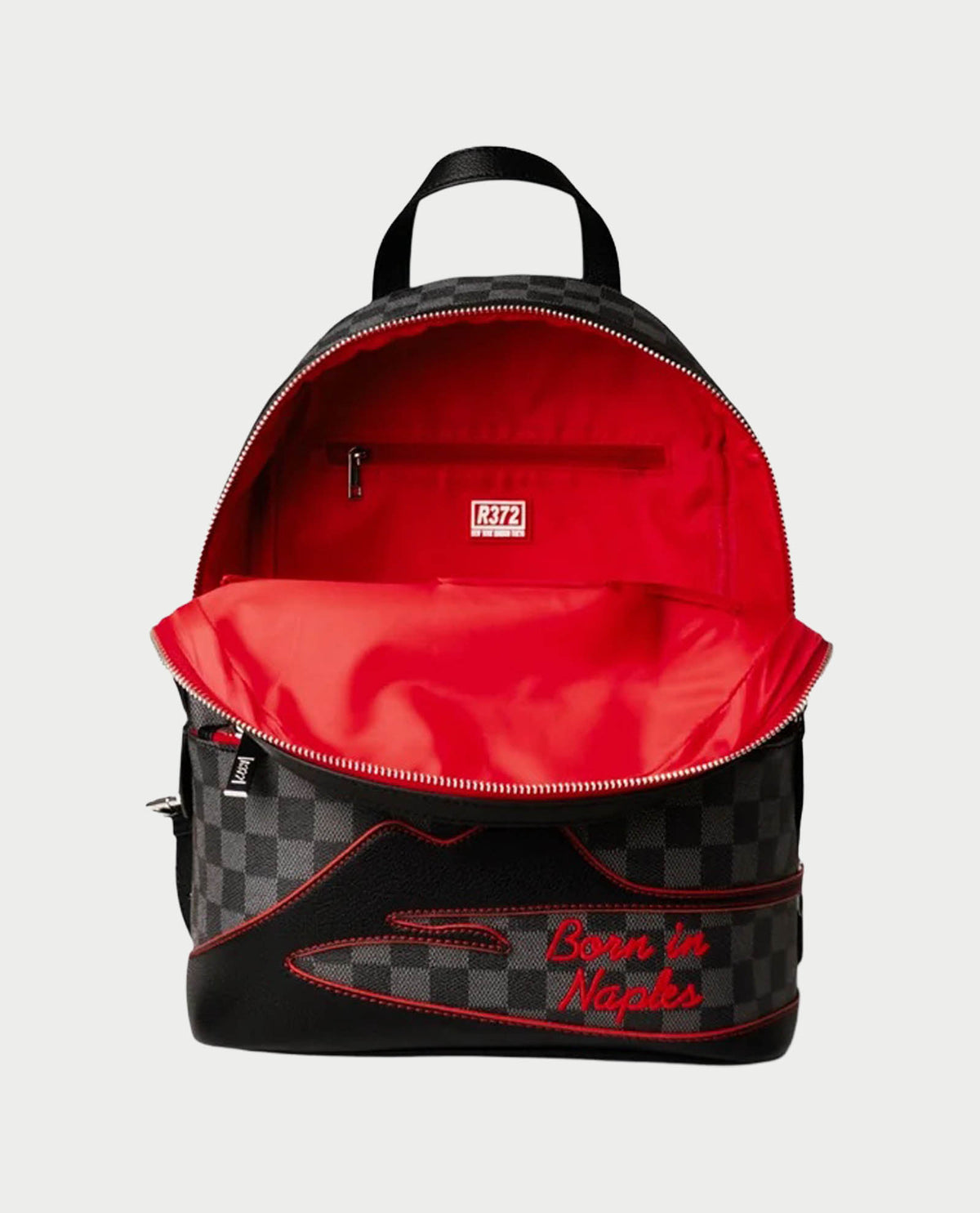 Zaino uomo R372 con tasca con zip 