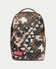 R372 patterned print backpack