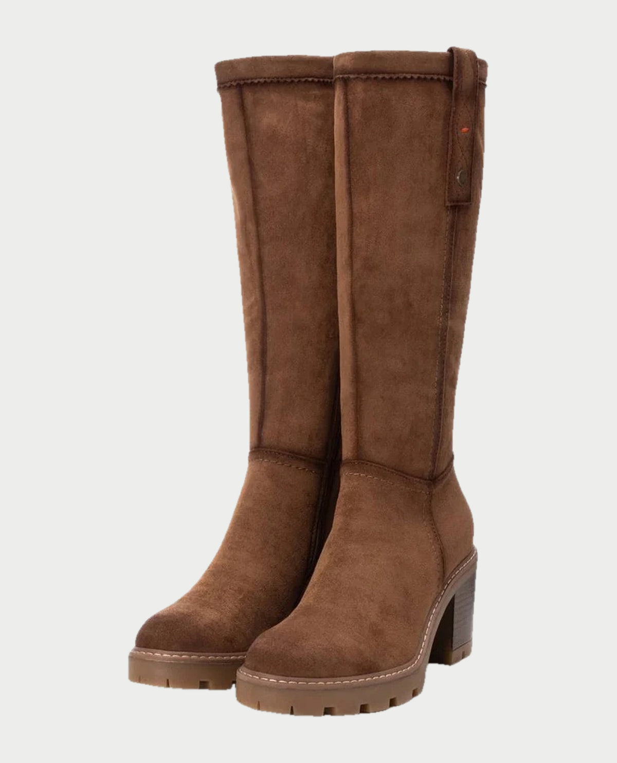 Stivale alto donna Refresh in pelle scamosciata 
