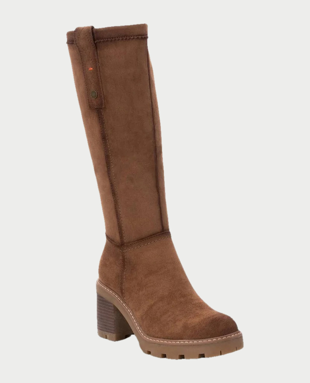Stivale alto donna Refresh in pelle scamosciata 