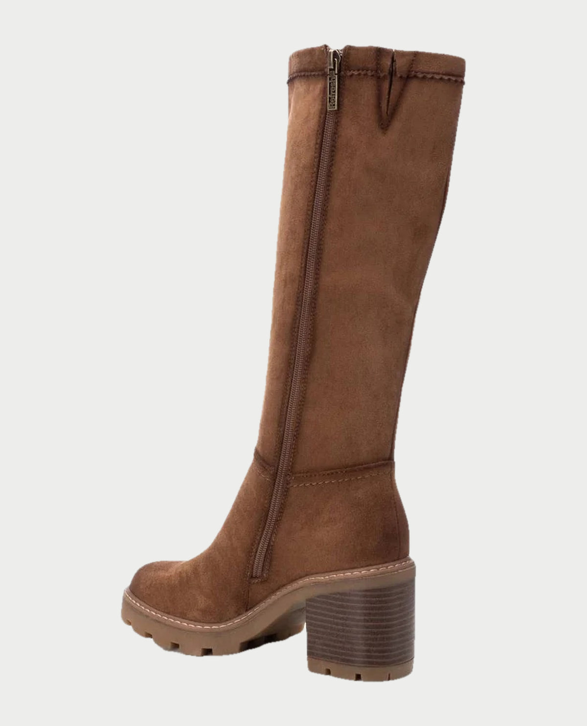 Stivale alto donna Refresh in pelle scamosciata 