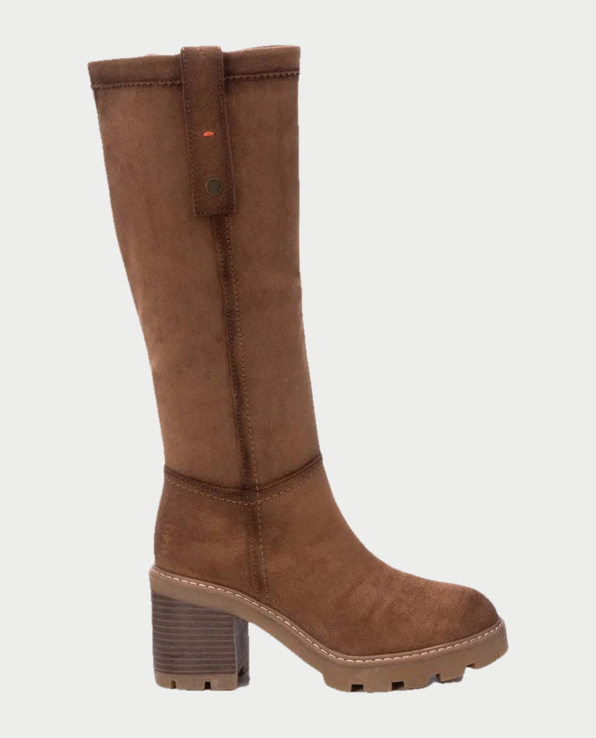 Stivale alto donna Refresh in pelle scamosciata 