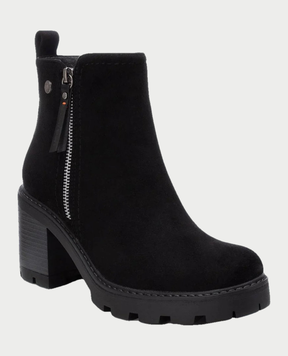 Stivali bassi donna Refresh in pelle scamosciata 