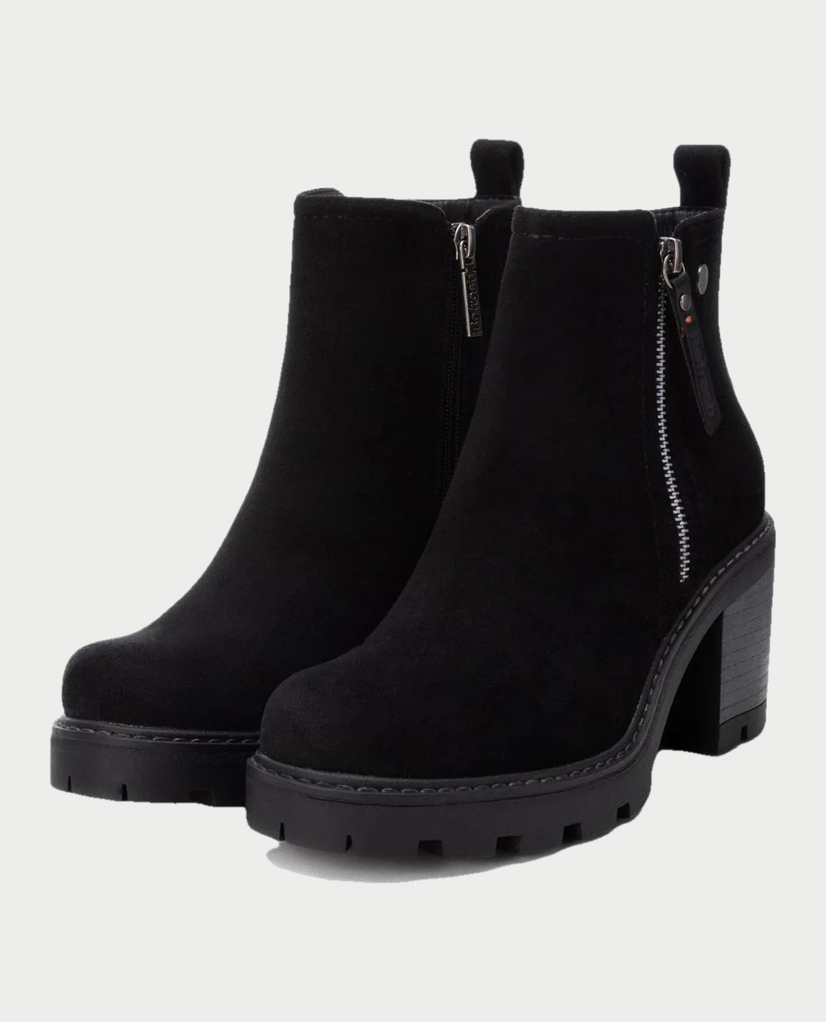 Stivali bassi donna Refresh in pelle scamosciata 