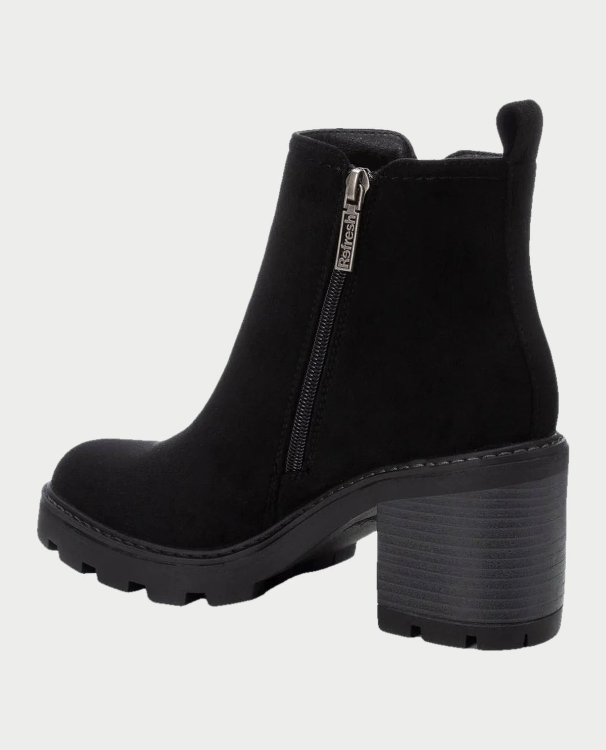 Stivali bassi donna Refresh in pelle scamosciata 