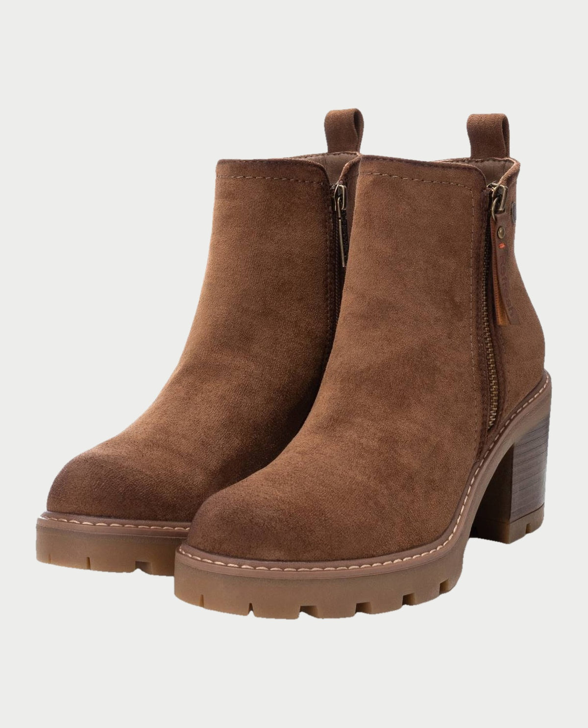 Stivali bassi donna Refresh in pelle scamosciata 