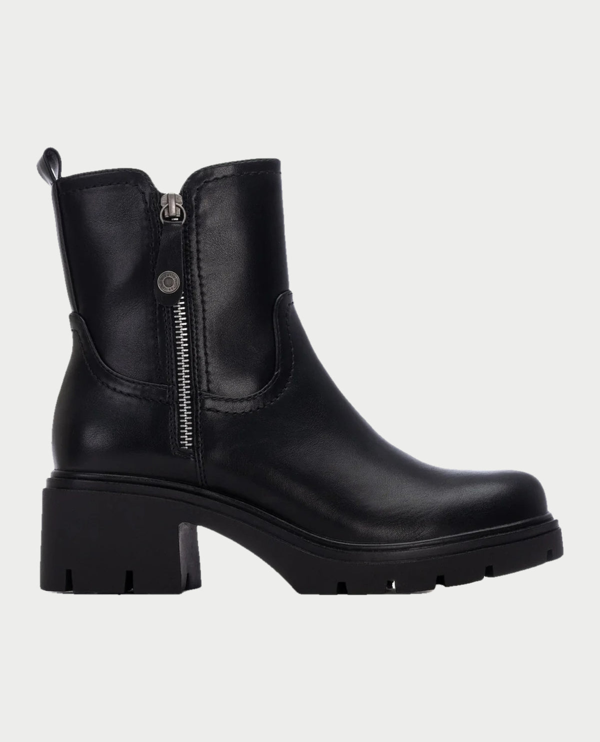 Stivale basso Refresh con zip laterale 