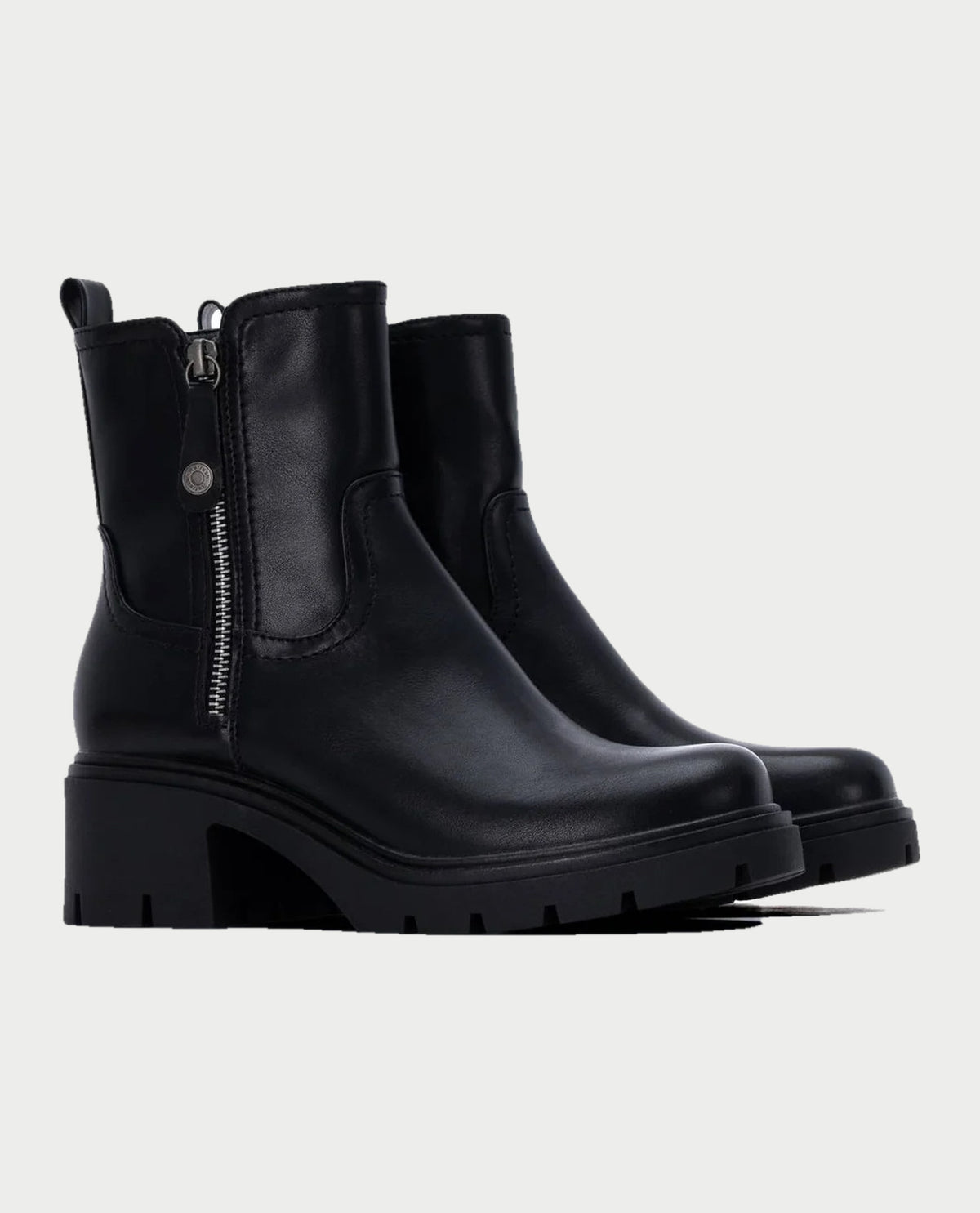 Stivale basso Refresh con zip laterale 