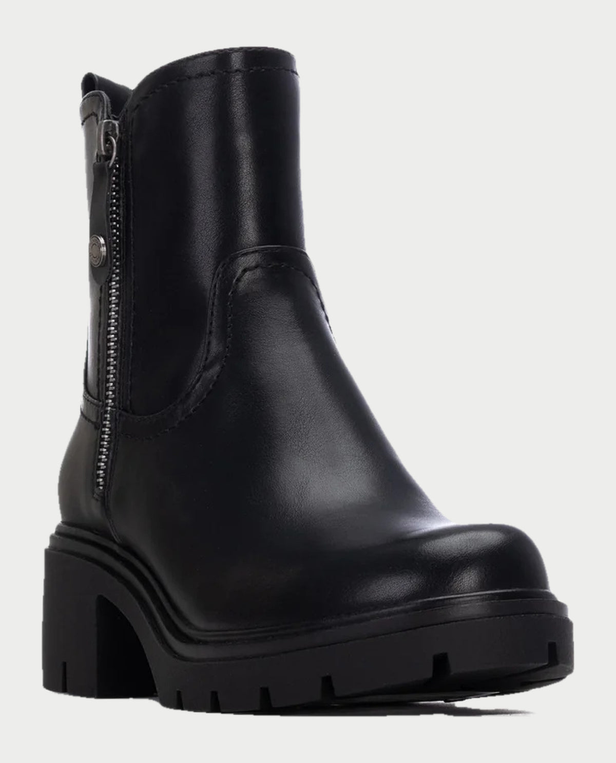 Stivale basso Refresh con zip laterale 