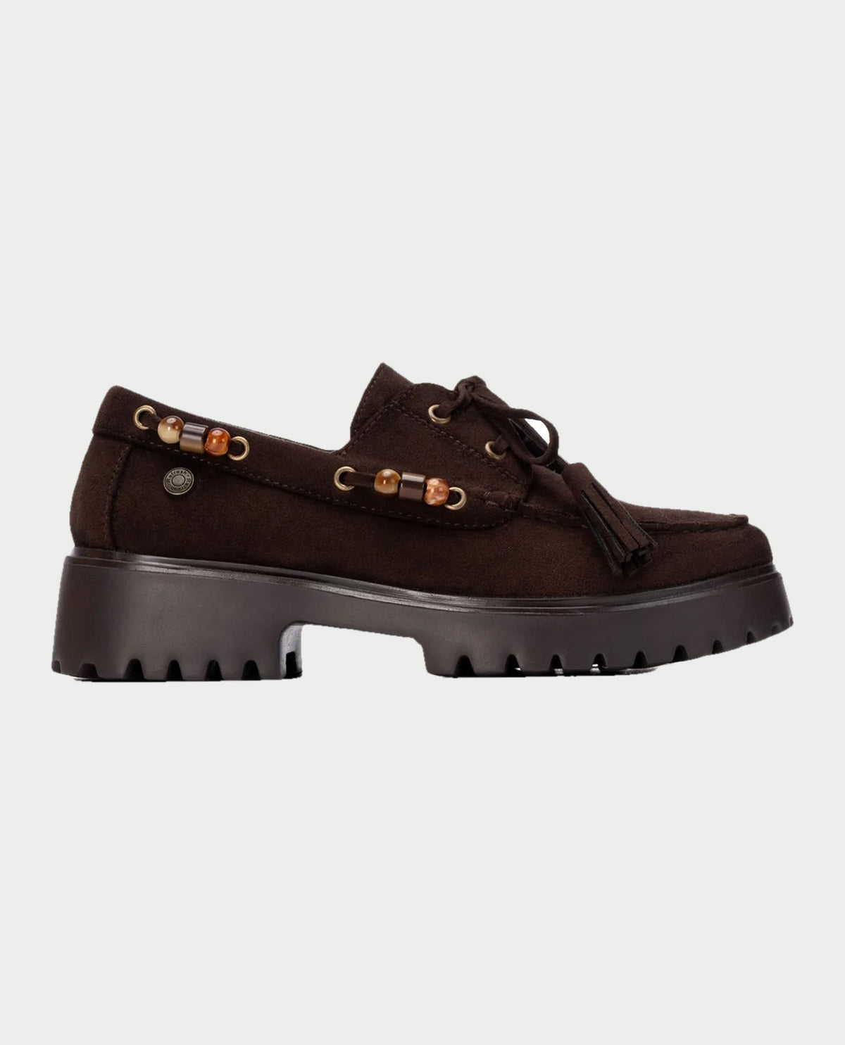 Mocassino donna Refresh con nappe 