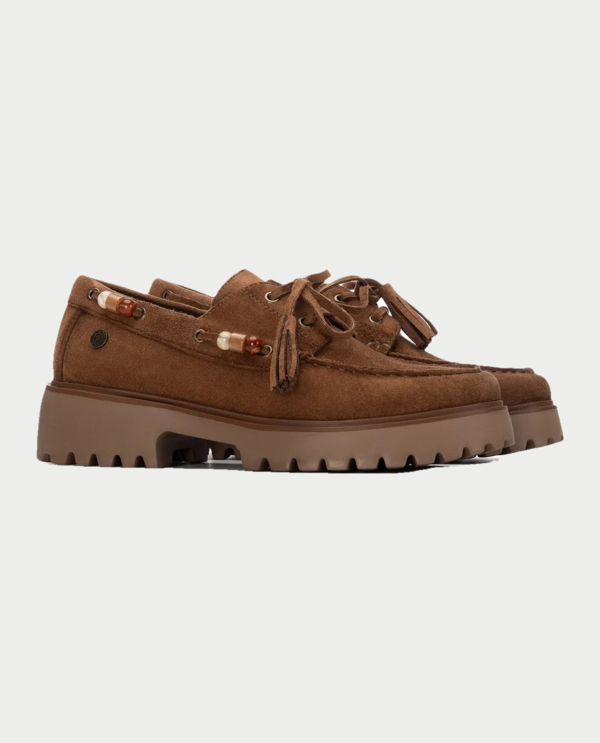 Mocassino donna Refresh con nappe 
