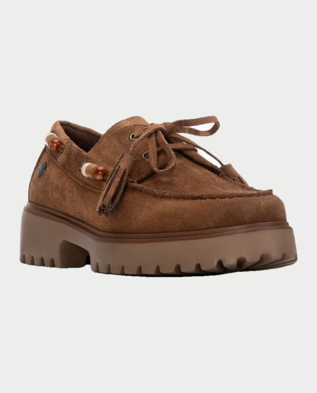 Mocassino donna Refresh con nappe 