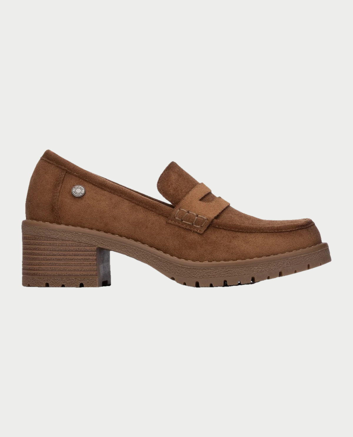 Mocassino donna Refresh in pelle scamosciata 