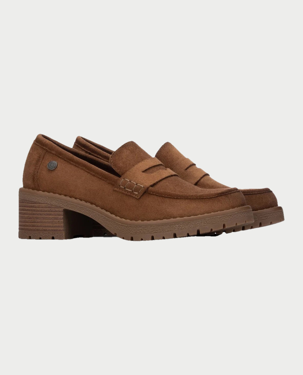 Mocassino donna Refresh in pelle scamosciata 