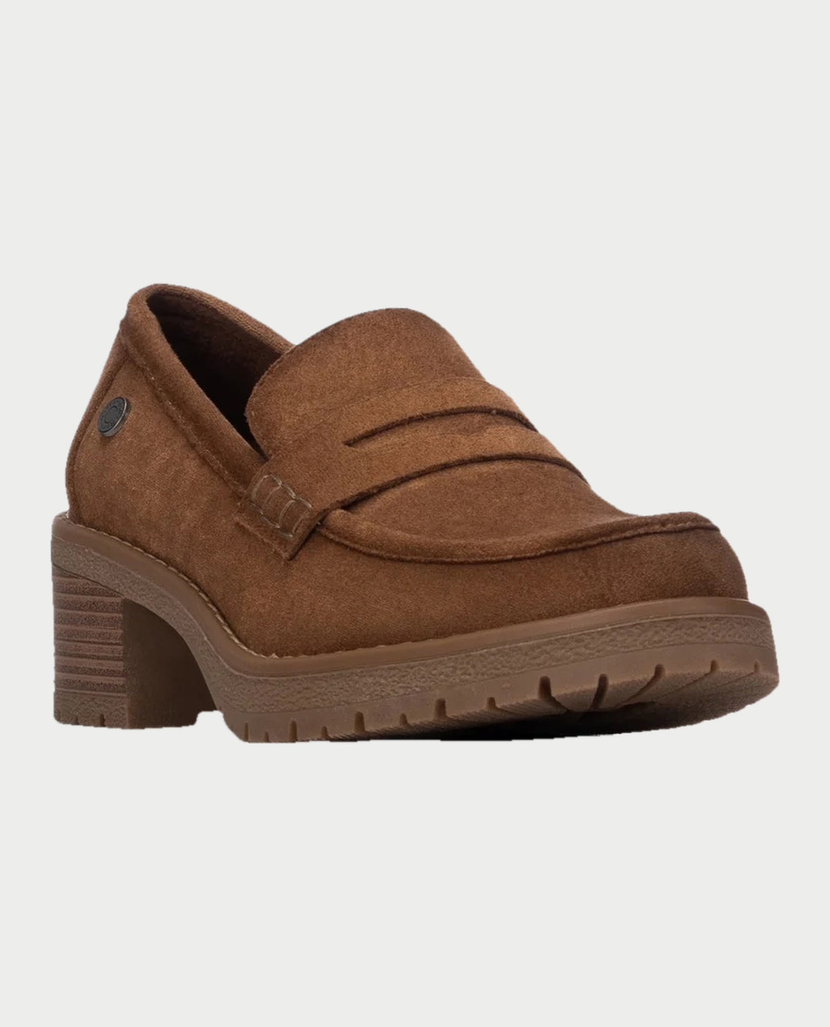 Mocassino donna Refresh in pelle scamosciata 