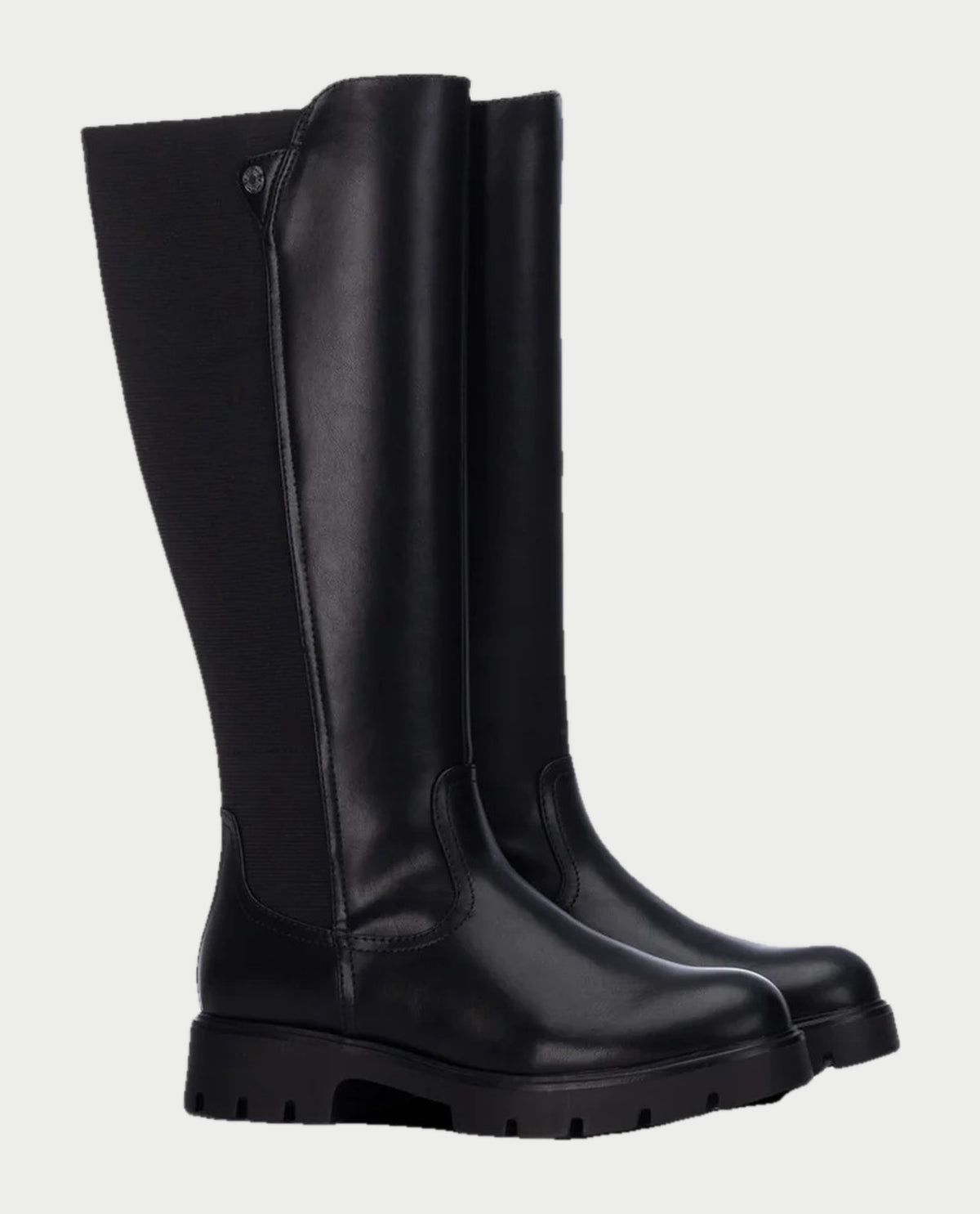Stivale alto donna Refresh con inserto elastico 