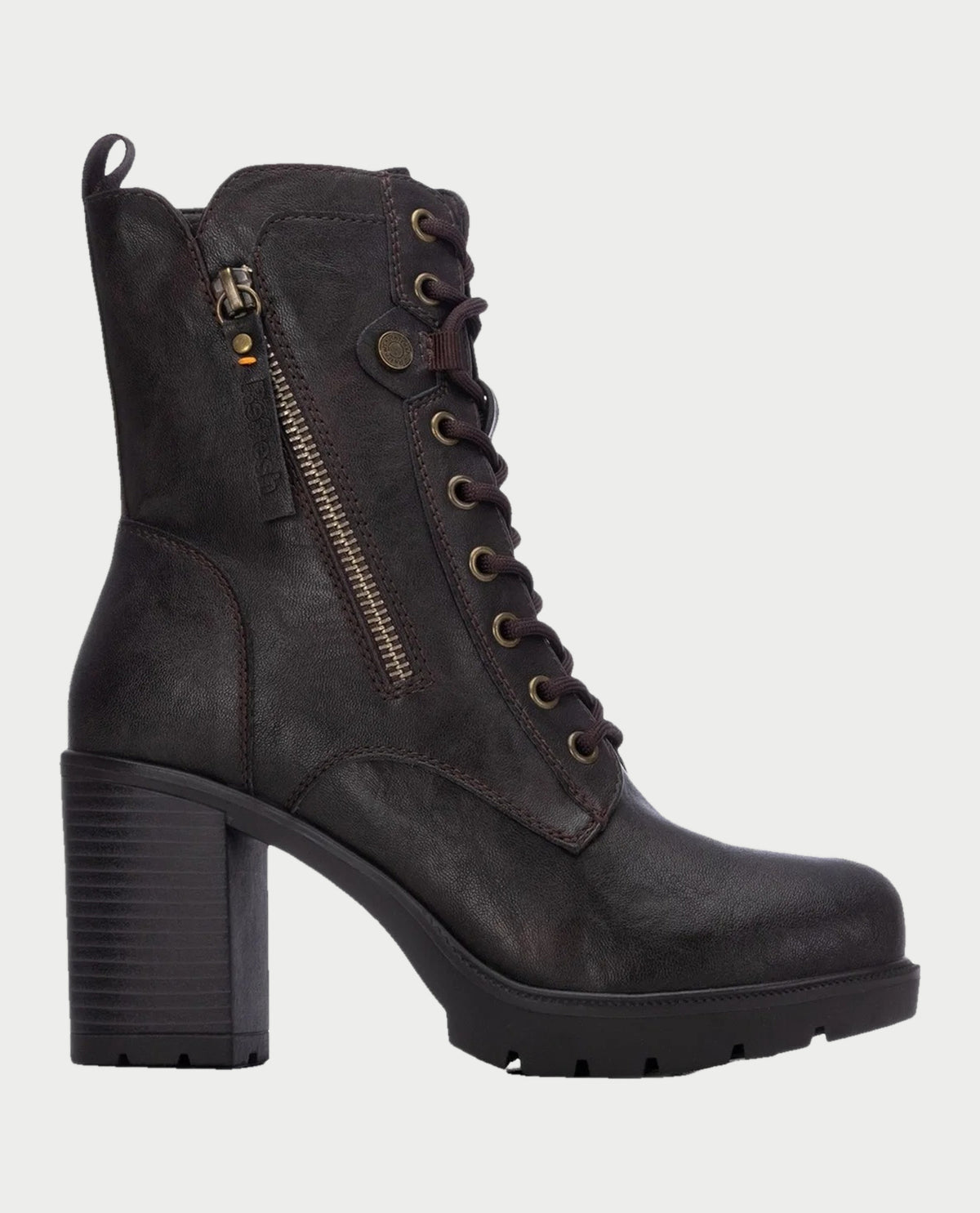 Stivaletto donna Refresh spazzolato 