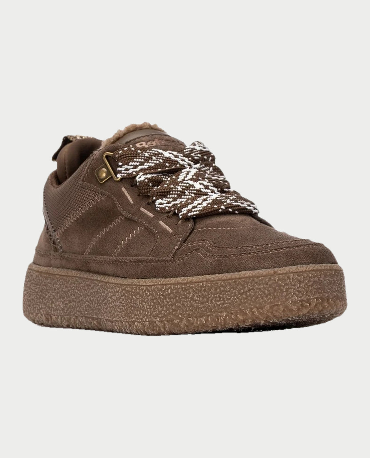 Sneakers donna Refresh in morbido camoscio 
