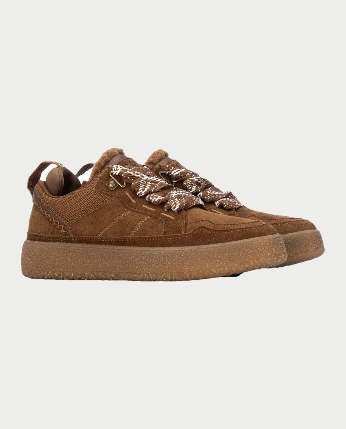 Sneakers donna Refresh in morbido camoscio 