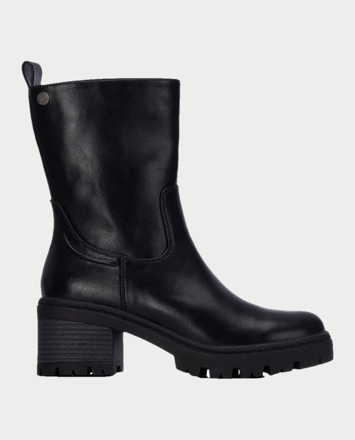 Stivale basso Refresh con zip laterale 