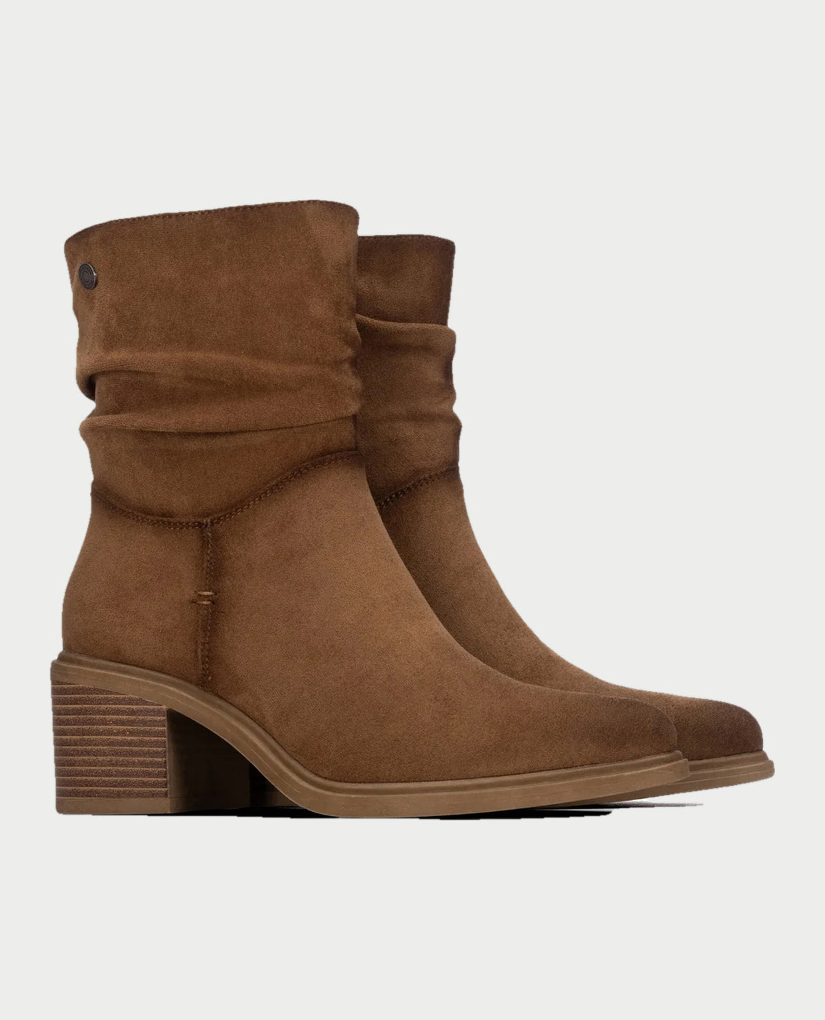 Stivaletto donna Refresh in pelle scamosciata 