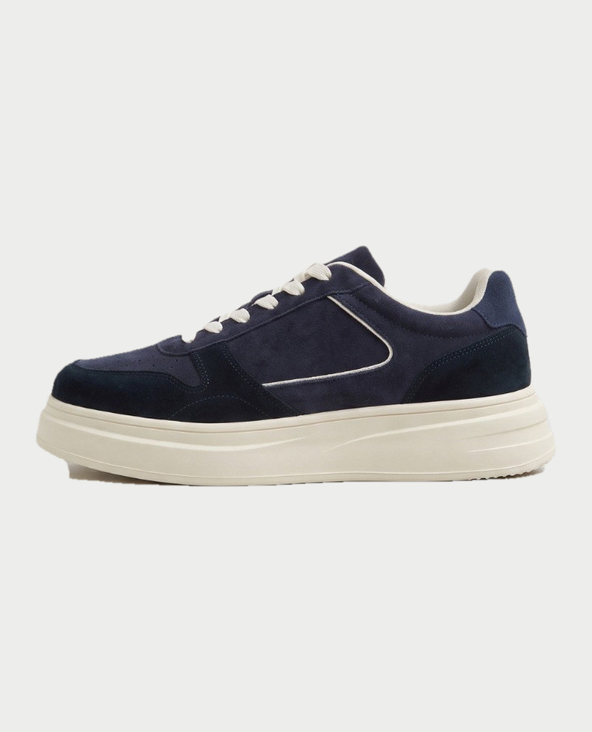 Sneakers uomo Refrigue in pelle e camoscio 