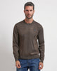 Maglione uomo Refrigue girocollo con logo