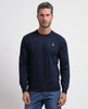 Maglione uomo Refrigue girocollo con logo