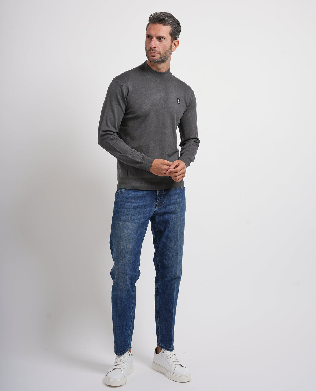 Maglione a mezzo collo Refrigue uomo 